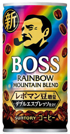 Kawa Boss Coffee Rainbow Mountain 185ml Suntory