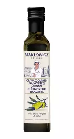 Oliwa z oliwek - Olio Extra Vergine di Oliva 250ml Makłowicz i Synowie