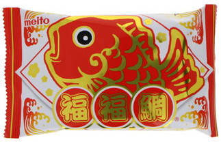 Wafelek Puku Puku Tai Air-In Crisp - Fuku Fuku szczęśliwa rybka 16,5g Meito