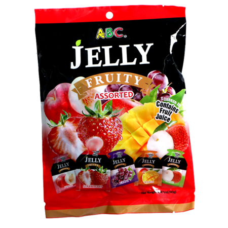 Żelki owocowe Jelly Pocket - Fruity - mix smaków 240g ABC